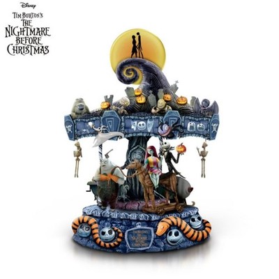 Bradford Exchange Nightmare Before Christmas Rotating Musical
