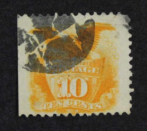 CKStamps: US Stamps Collection Scott#116 10c Pictorial Used Spot Thin
