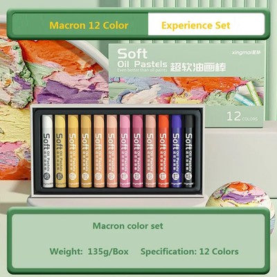 Pastell Ölkreide Set 24 36 48 Farben weiche Farbstifte ungiftig Kunst