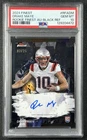 DRAKE MAYE PSA 10 2024 TOPPS FINEST #RFA-DM ROOKIE AUTO BLACK REFRACTOR RC 2/25