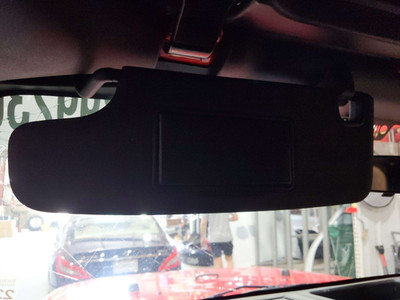 2016 Jeep Wrangler Sun Visor Driver Left Front Top Shade Panel LH Side Black OEM