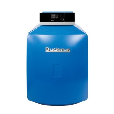 Buderus Öl Brennwert Kessel GB125-60 kW, V5, BE2.3, MC110, blau, ohne RC310