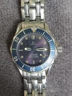 Vintage Watch Omega Seamater 300M Lady Quartz Watch Work