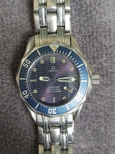 Vintage Watch Omega Seamater 300M Lady Quartz Watch Work