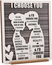 I Love You Gifts for Her Him Anniversary Wedding Gifts for Couple Wife Husband B