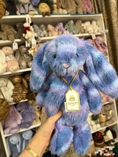 Jellycat 31cm Cerulea Luxe Bunny Blue new with tags dust bag