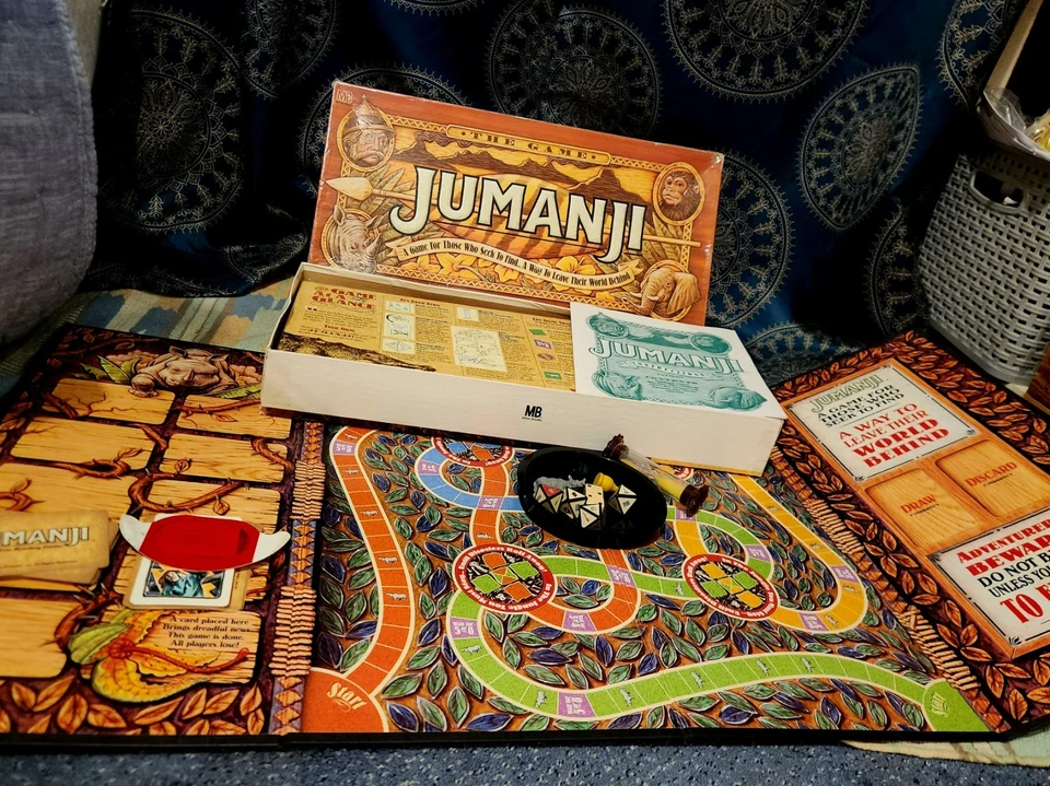 Vintage Jumanji Board Game: 1995 - Image 3 of 4