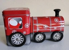 Holiday Santa Train Merry Christmas, The Tin Box Company Of America, Storage
