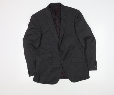 Graue Anzugjacke Herren UK Größe 38 Marks and Spencer Regular
