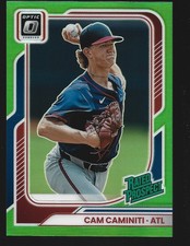 Panini 2026 Donruss OPTIC CAM CAMINITI RATED PROSPECT LIME GREEN PRIZM #/149