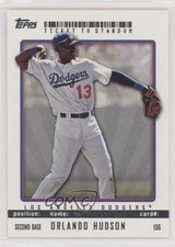 2009 Topps Ticket To Stardom Orlando Hudson #156 jm6