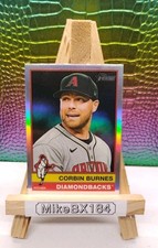 CORBIN BURNES 2025 Topps Heritage High Numbers CHROME REFRACTOR #705 Diamondback