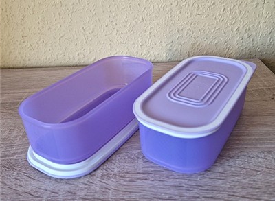 Tupperware 2x Quadro Quadros Baseline Behälter Kühlschrankbehälter 2x 320ml Neu