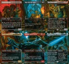 The Hobbit 6 Card SCENE Glamdring Great Goblin Thorin Oakenshield Gandalf mtg