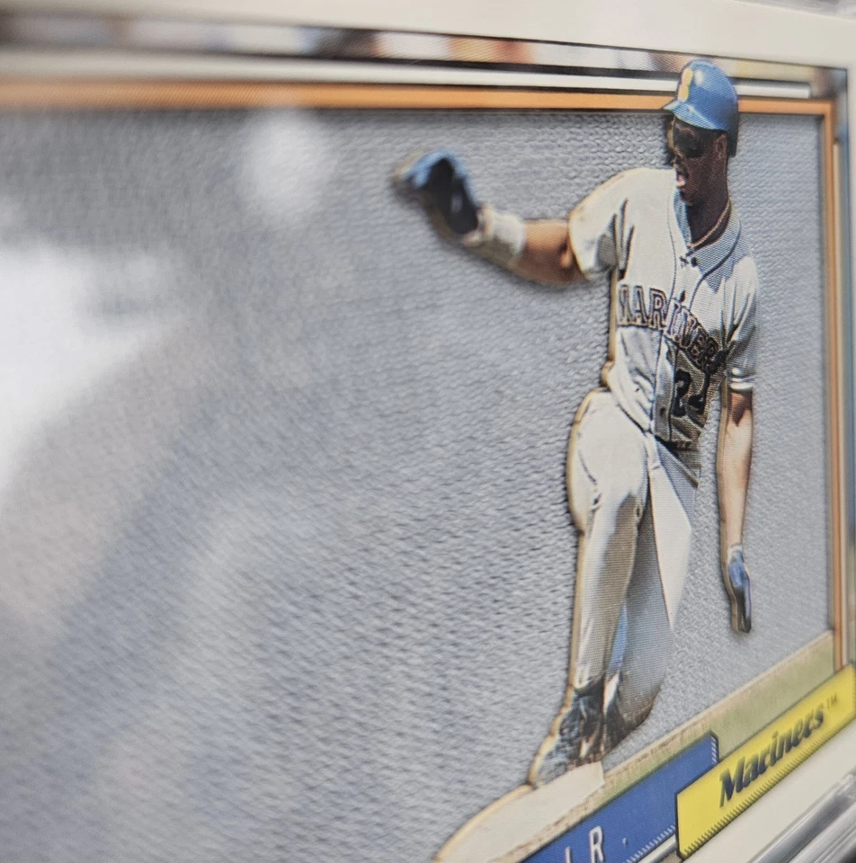 1992 Topps - Ken Griffey Jr Джерси Fusions Гигантская Игра Б/у Нашивка на Брюки /50 - Изображение 2 из 4