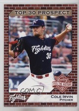 2018 Choice Reading Fightin Phils Top 30 Prospects Cole Irvin 0wd2