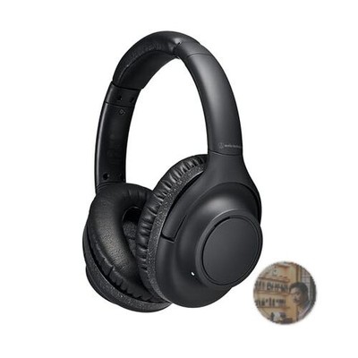 Audio Technica ATH-S300BT BK Wireless Noise Cancelling Headphones Black New