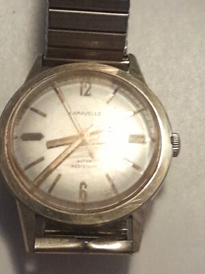 Vintage 1971 Caravelle by Bulova Men’s Manual Wind Watch 11DP Movement 
