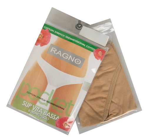 Pack 2 briefs woman slip low waist smooth edge bipack RAGNO item 07455M POCKET - Picture 26 of 33