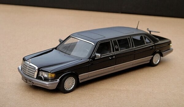 1/43 Mercedes - Benz W126 series Trasco 1000SEL Limousine 1988, | eBay