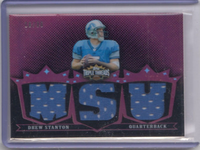 2007 Topps Triple Threads Relic Red #TTR26 Drew Stanton 16/36
