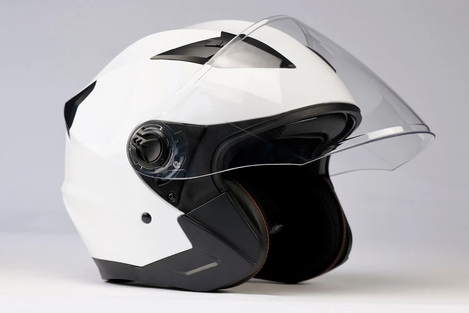 BNO Jet-One Jethelm Motorrad Roller Helm integr. Sonnenblende S M L XL,  22-06, - Bild 3 von 4