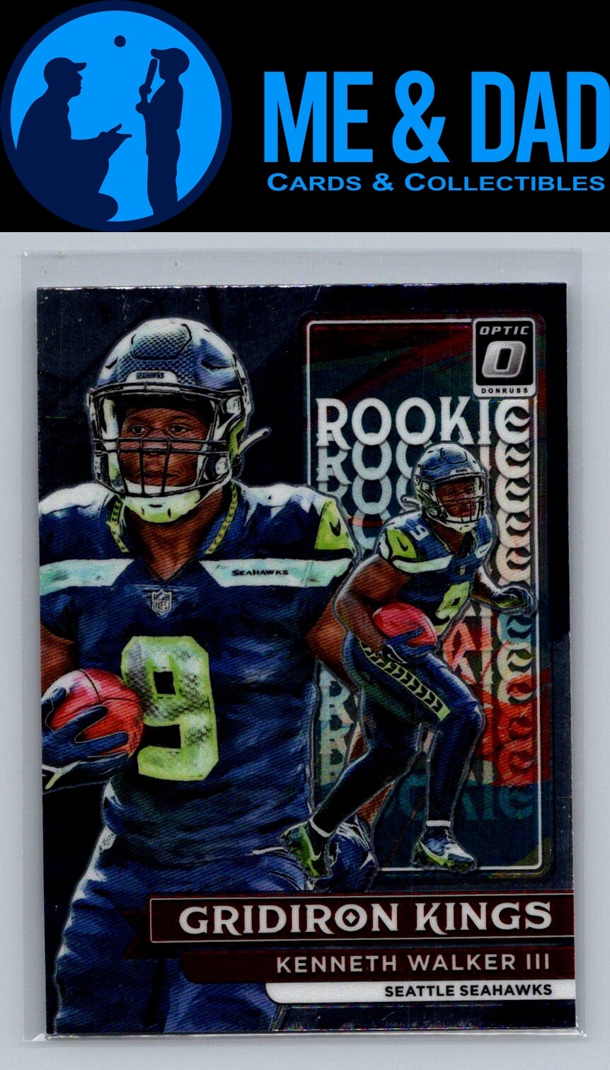 2022 Panini Donruss Optic Gridiron Kings #RGK-14 Kenneth Walker JR