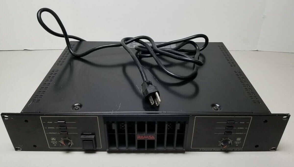 Ramsa Power Amplifier WP-9110 | eBay Ramsa Power Amplifier WP-9110 | eBay