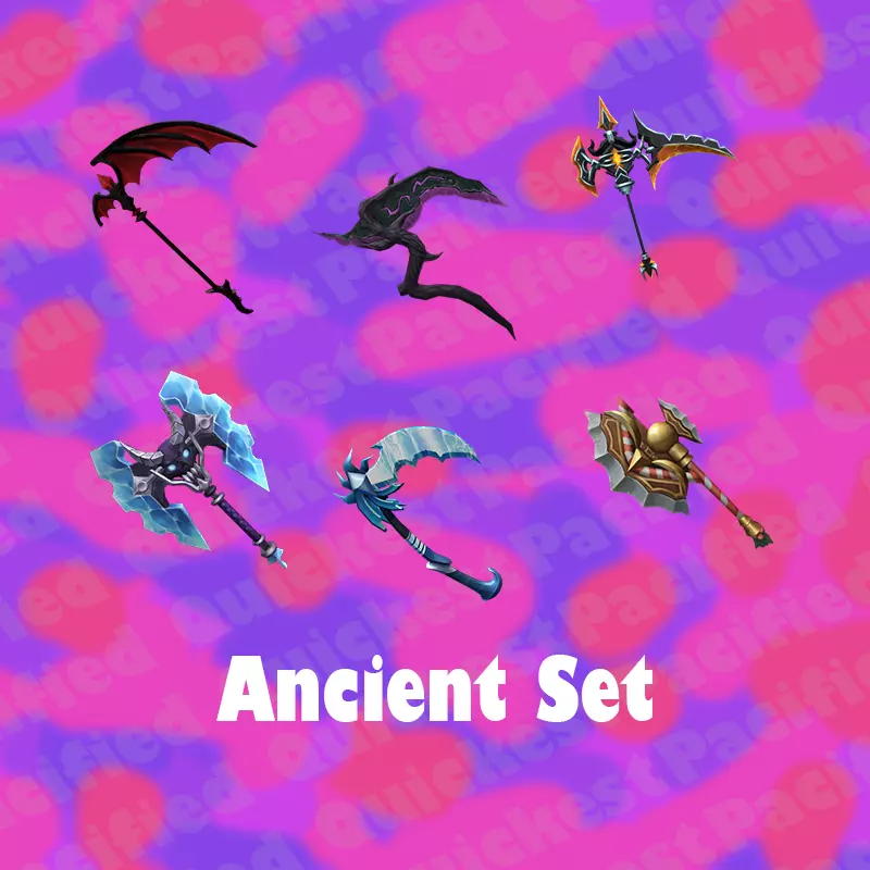 Ancient Set - MM2 - Murder Mystery 2 - Roblox - 6 Ancient Weapons