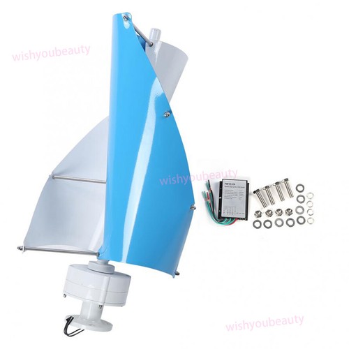 800W Vertical Axis Wind Turbine Generator 12V/24V/48V Controller Home Windmill - Picture 14 of 21
