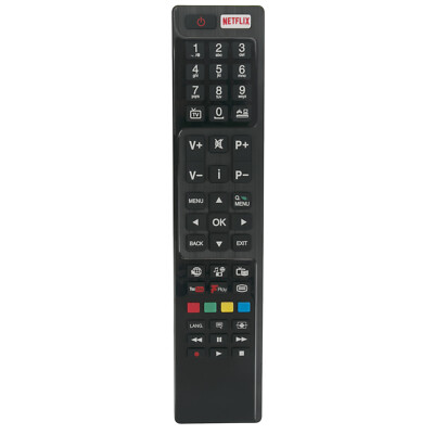 Ersatz Fernbedienung RC4848F f??1r Vestel Bush Hitachi TV Fernseher