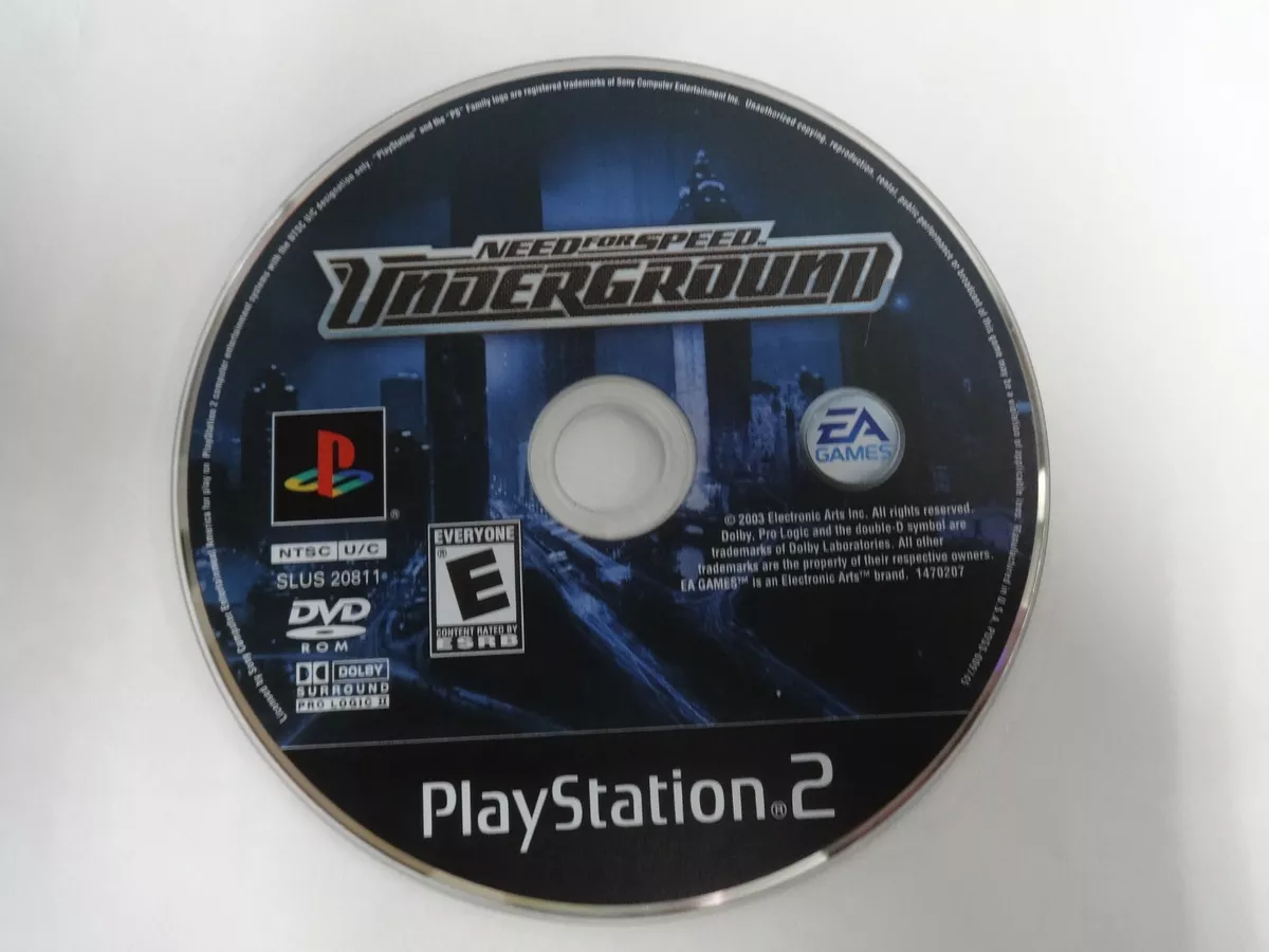 Need For Speed Underground 2 - [Sony PlayStation 2 PS2] Disc Only