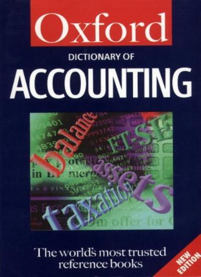 Oxford Dictionary of Accounting
