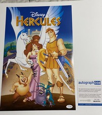 Susan Egan signed Autographed Meg Disney's Hercules 12x18 Movie Photo ACOA Rare