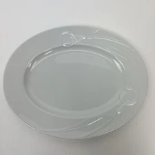 Mikasa Classic Flair White Oval Platter Large Japan Helena Uglow 14 3/4"