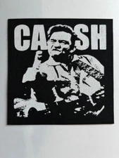 Johnny Cash Cloth Patch 4" X 4"  Rock Country (CP129)