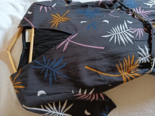 Gorman jumpsuit, size 14, palm frond design - Picture 4 of 7