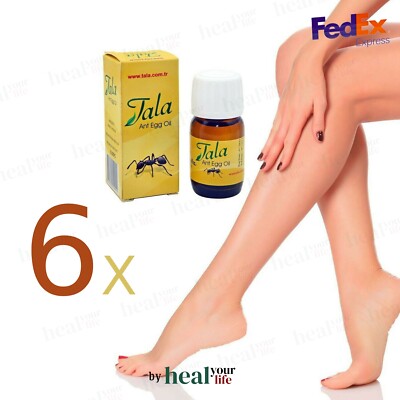 6 Bottle Tala Ant Egg Oil 20 ml   FREE DELIVERY  EXPRESS DISPATCH  FRESH STOCK