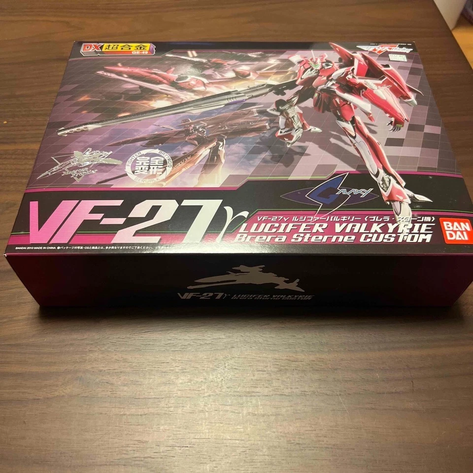 BANDAI DX Chogokin GE-49 Macross Frontier VF-27r Gamma Lucifer Valkyrie Brera Foto 2 de 4