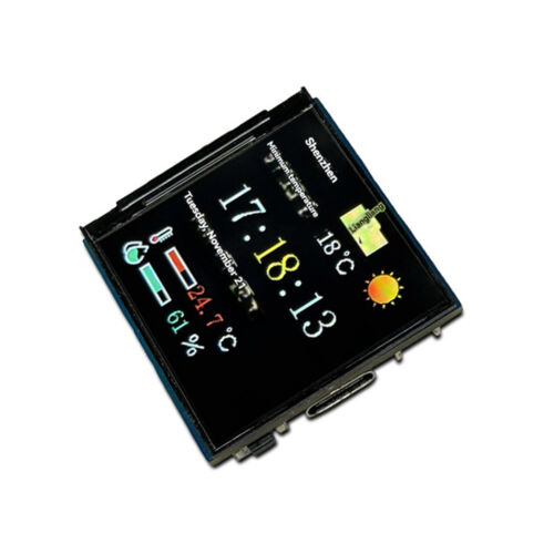 ESP32-C3 Płyta rozwojowa WiFi Zegar pogodowy 1,54 cala Tryb ekranu wyświetlacza TFT - Zdjęcie 1 z 8
