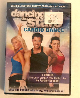 Dancing with the Stars Cardio Dance DVD Cha-Cha Samba Paso Doble Jive ABC NEW!!!