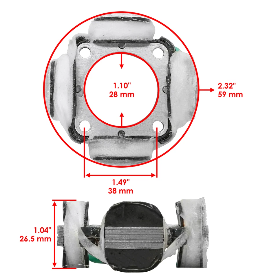 Estator para Yamaha YZ450F YZ 450F 2003 2004 2005 Magneto Foto 2 de 4