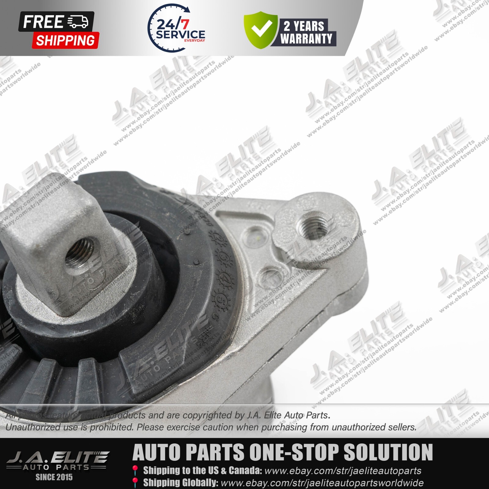 Right Engine Mount fits Maserati Ghibli Quattroporte（14-17）2WD 3.0 V6 670004871