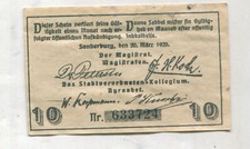 Notgeld: Sonderburg Schleswig-Holstein 1 sztuka (15)