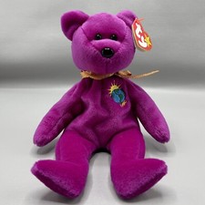 TY Millenium Original Beanie Babies DOB January 1 1999 Teddy Bear Plush W/Tags