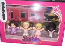 Fisher Price Little People Collector Barbie: The Movie Special Edition 4pc Set