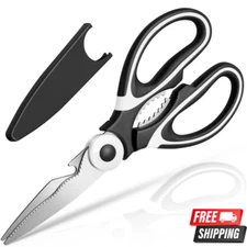 Kitchen Scissors Heavy Duty Stainless Steel Food Multipurpose Utility Shears
