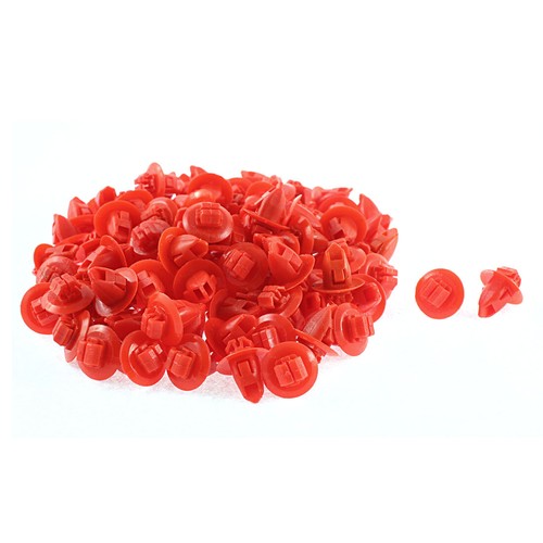 Lot De 100 Rivets De Fixation Pour Pare-chocs Et Garde-boue, Trou De 6 Mm, Compatibles Avec L