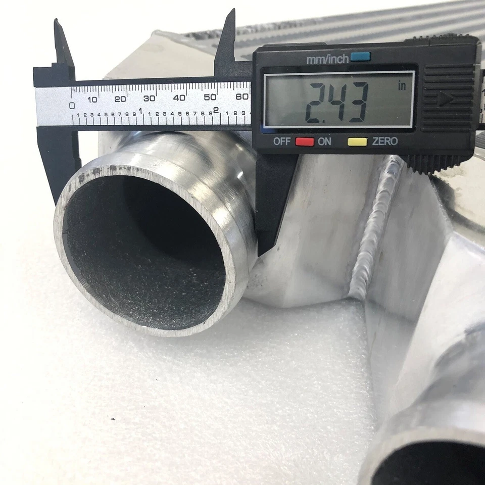 Intercooler universal de E&S de 2,5" 25"x12,5"x3" un lado YCZ-036A Foto 2 de 4