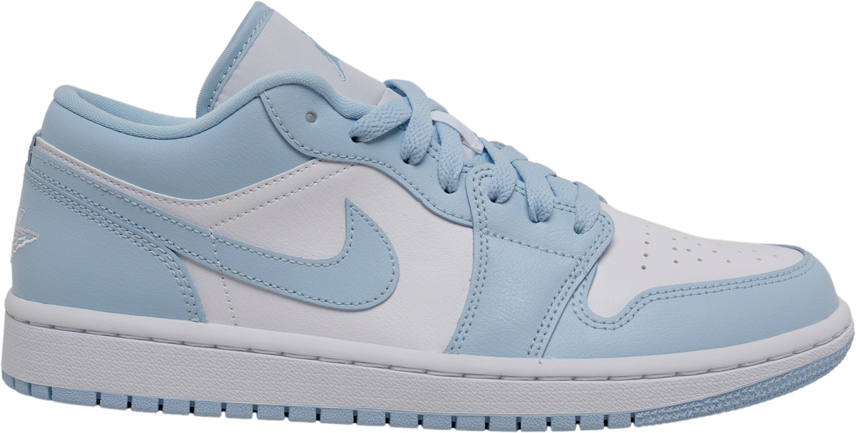 Cool, Refreshing Style: Jordan 1 Low Light Blue Sneakers